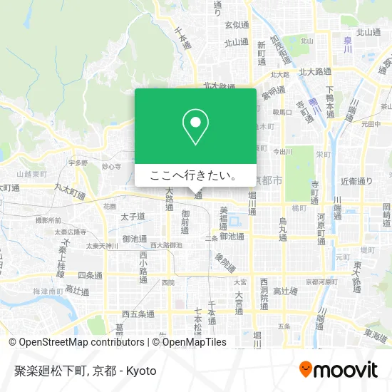 聚楽廻松下町地図