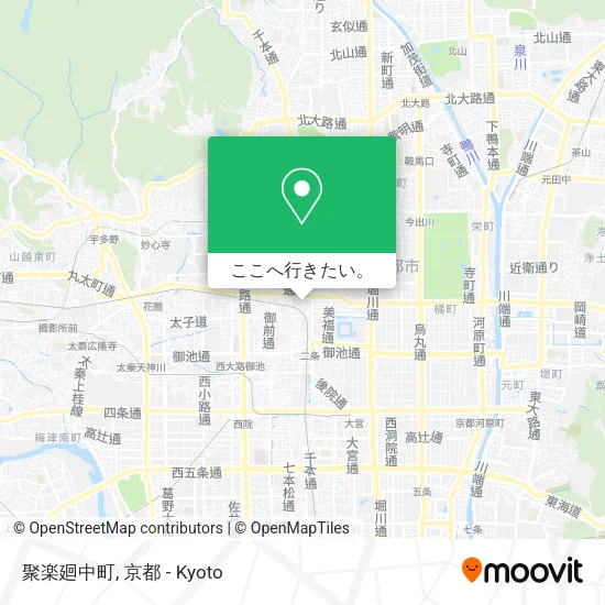 聚楽廻中町地図
