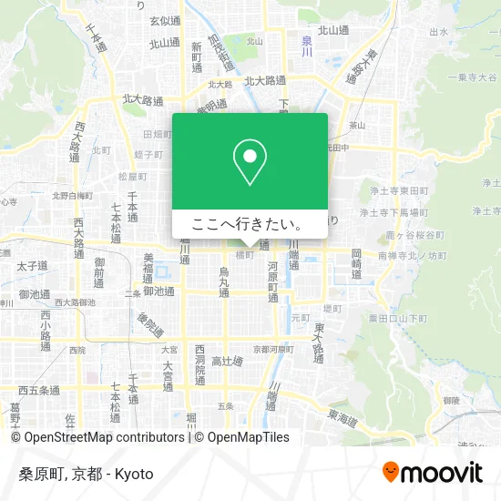 桑原町地図