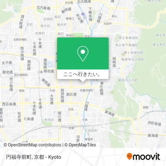 円福寺前町地図