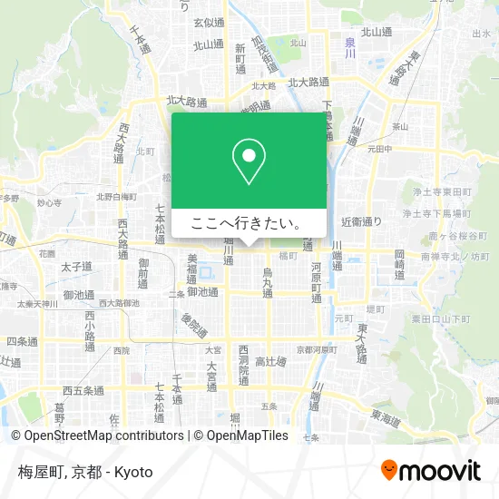 梅屋町地図