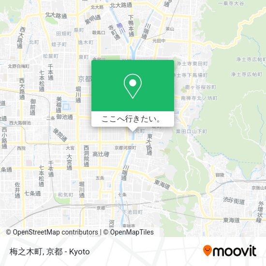 梅之木町地図