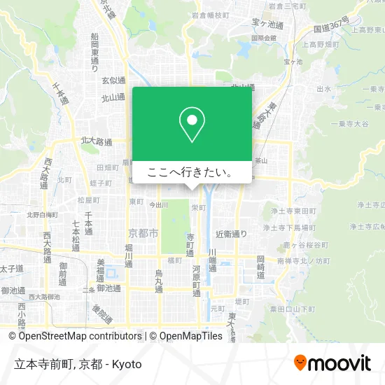 立本寺前町地図