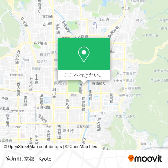 宮垣町地図