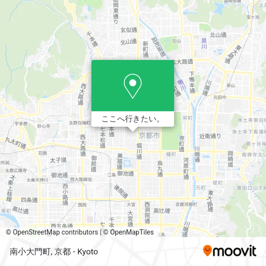 南小大門町地図