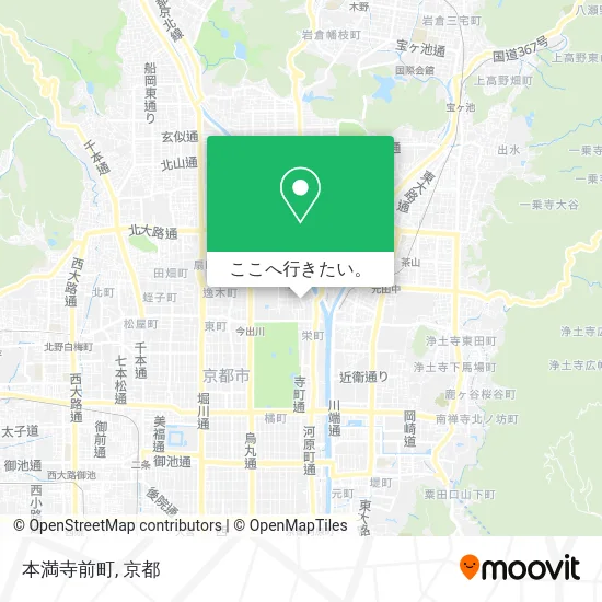 本満寺前町地図