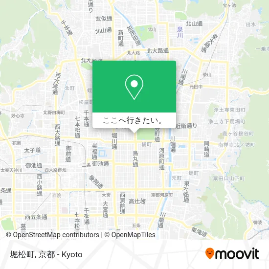 堀松町地図