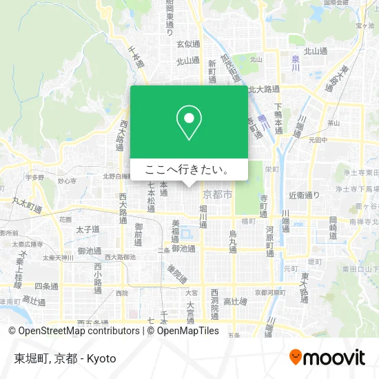 東堀町地図
