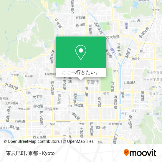 東辰巳町地図