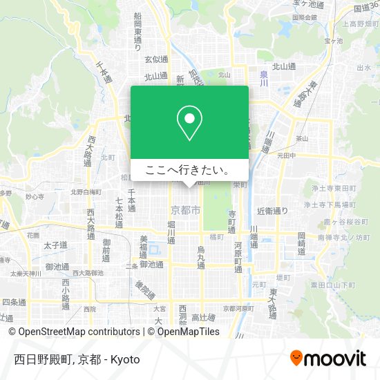 西日野殿町地図