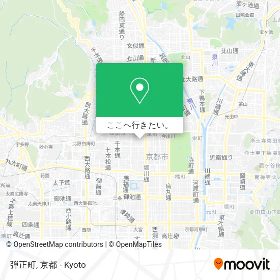 弾正町地図