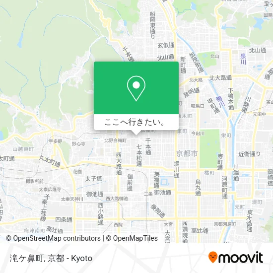 滝ケ鼻町地図