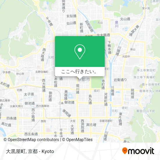 大黒屋町地図