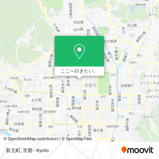 新元町地図