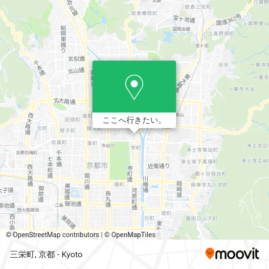 三栄町地図