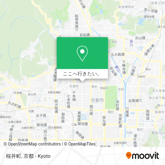 桜井町地図