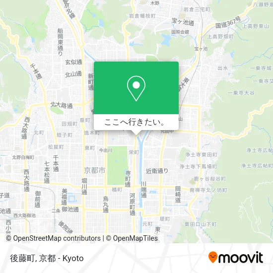 後藤町地図