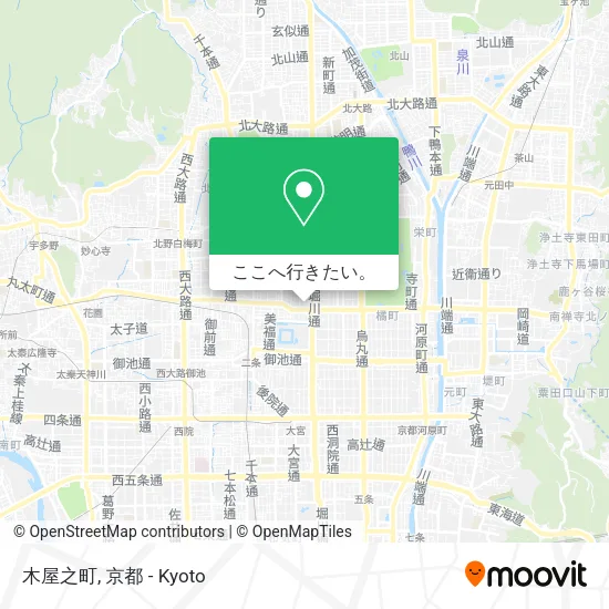 木屋之町地図