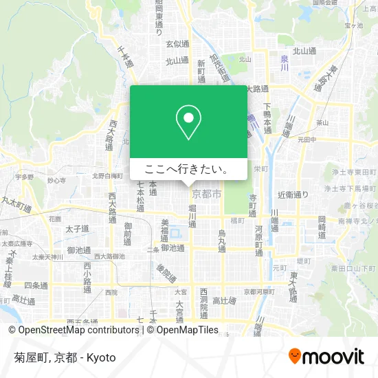 菊屋町地図