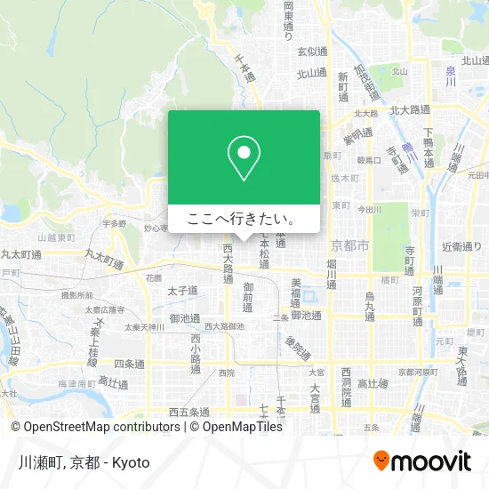 川瀬町地図