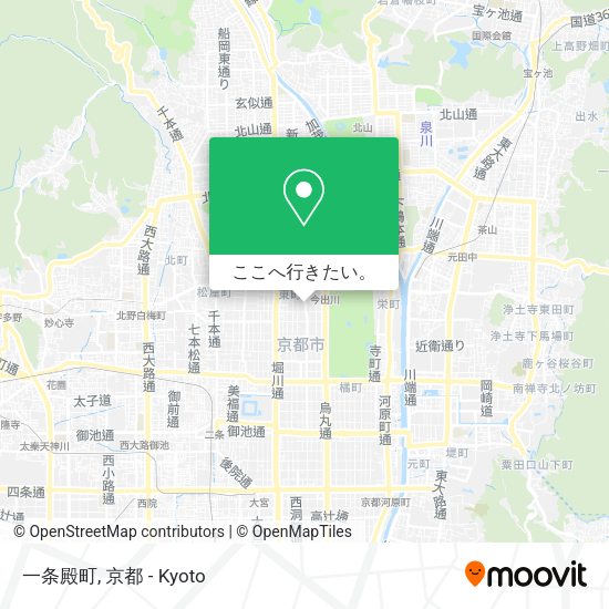 一条殿町地図