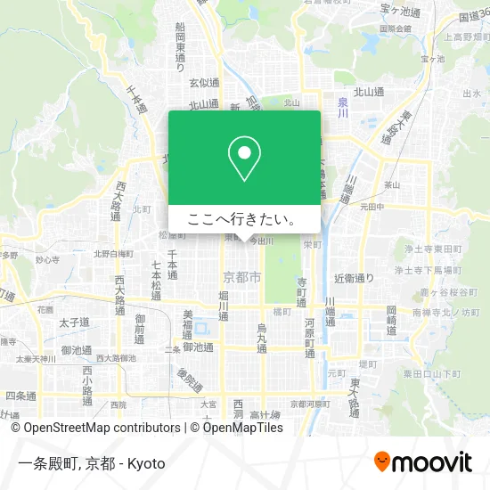 一条殿町地図