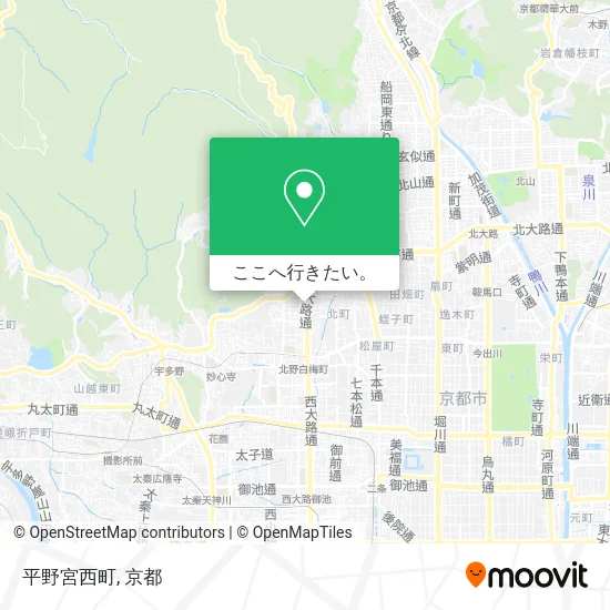 平野宮西町地図