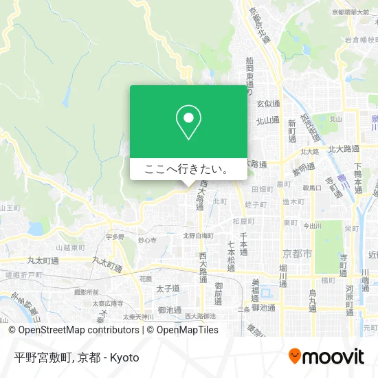 平野宮敷町地図