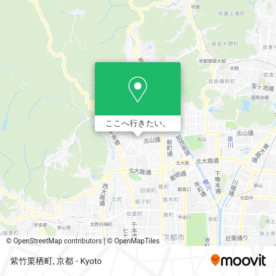 紫竹栗栖町地図