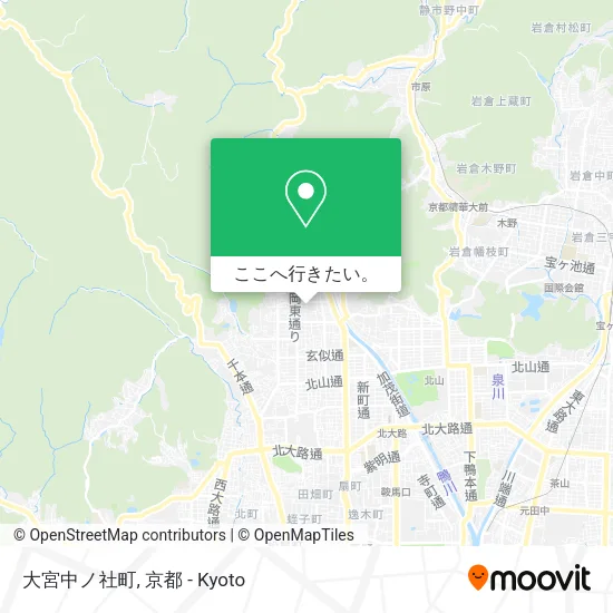 大宮中ノ社町地図