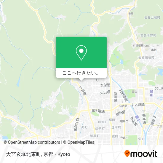 大宮玄琢北東町地図