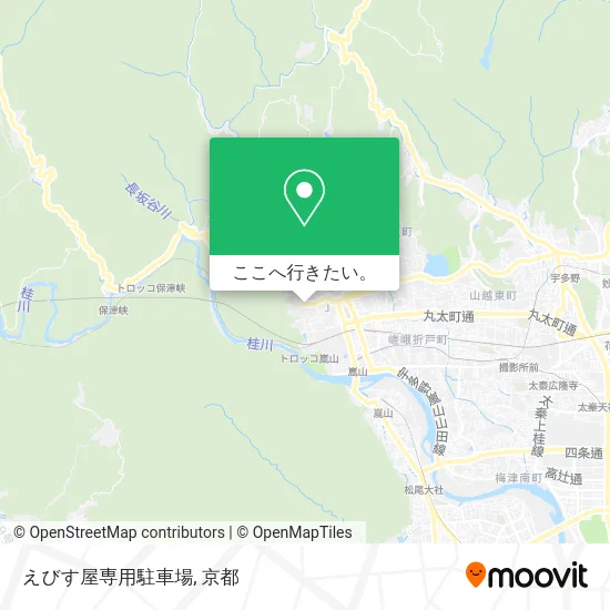 えびす屋専用駐車場地図