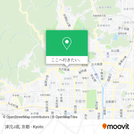 滹沱J底地図