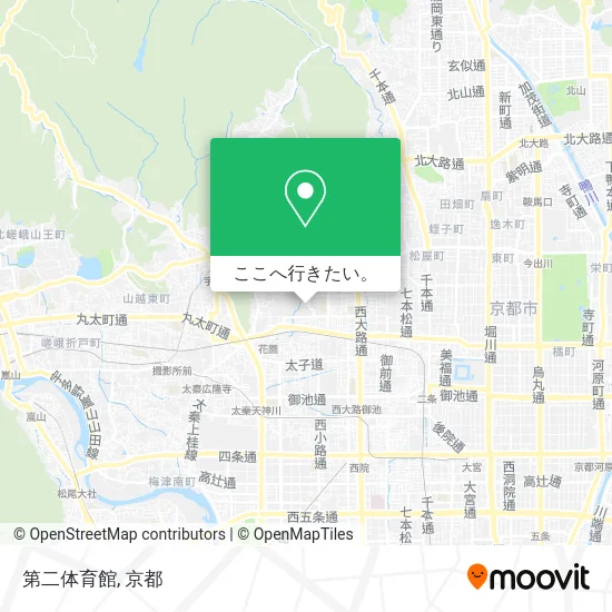 第二体育館地図