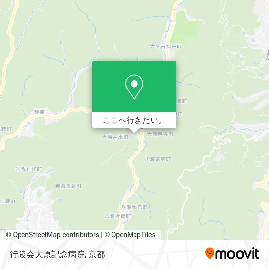 行陵会大原記念病院地図