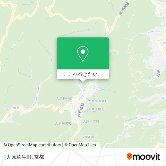 大原草生町地図