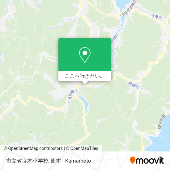 市立教良木小学校地図