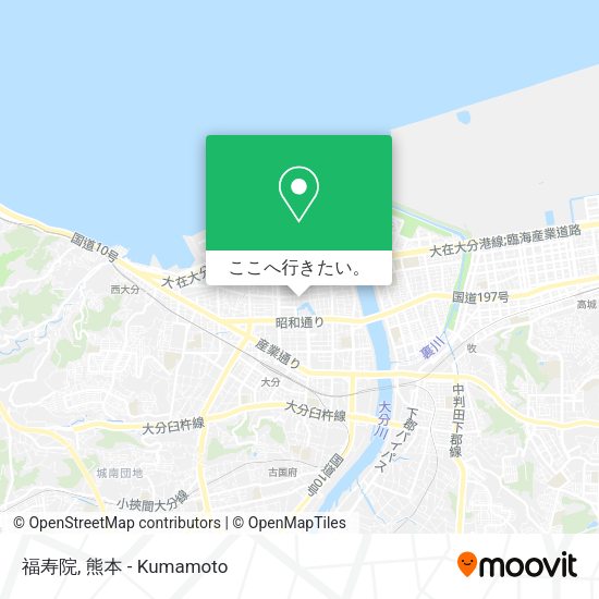 福寿院地図