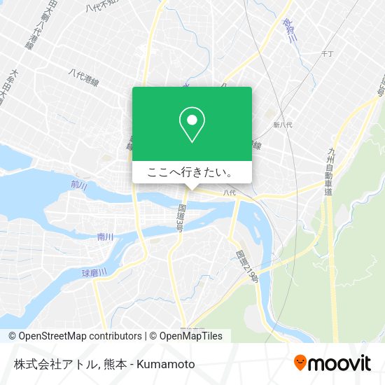 株式会社アトル地図