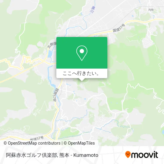 阿蘇赤水ゴルフ倶楽部地図