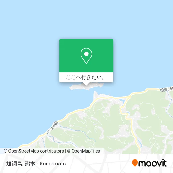 通詞島地図