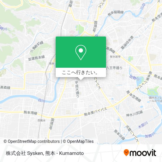株式会社 Sysken地図