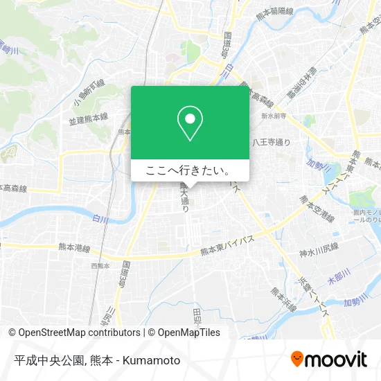 平成中央公園地図