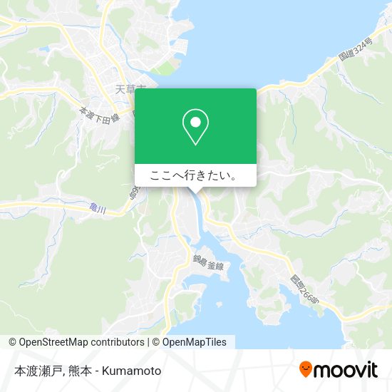 本渡瀬戸地図