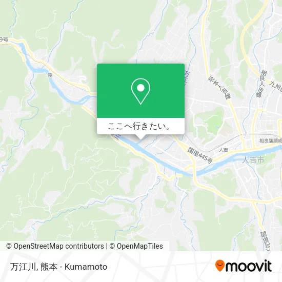 万江川地図