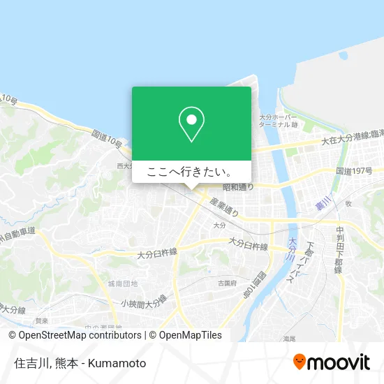 住吉川地図