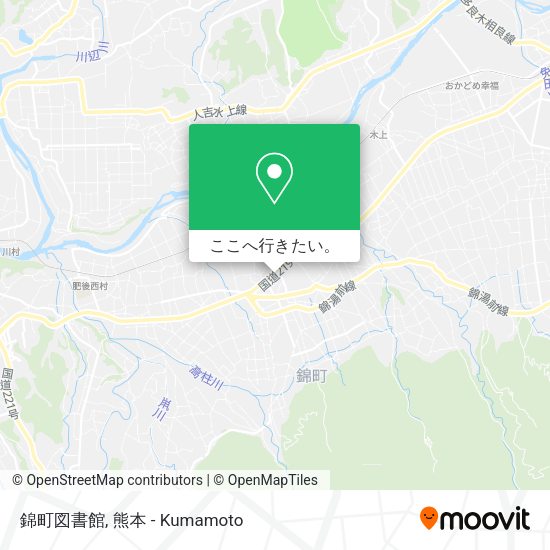 錦町図書館地図