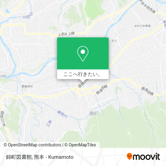 錦町図書館地図