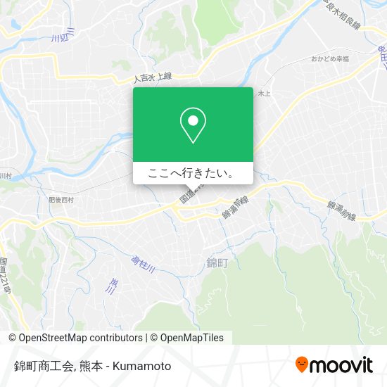 錦町商工会地図
