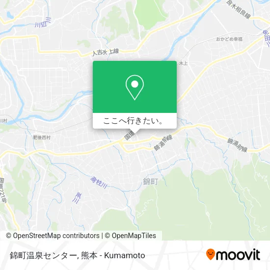 錦町温泉センター地図